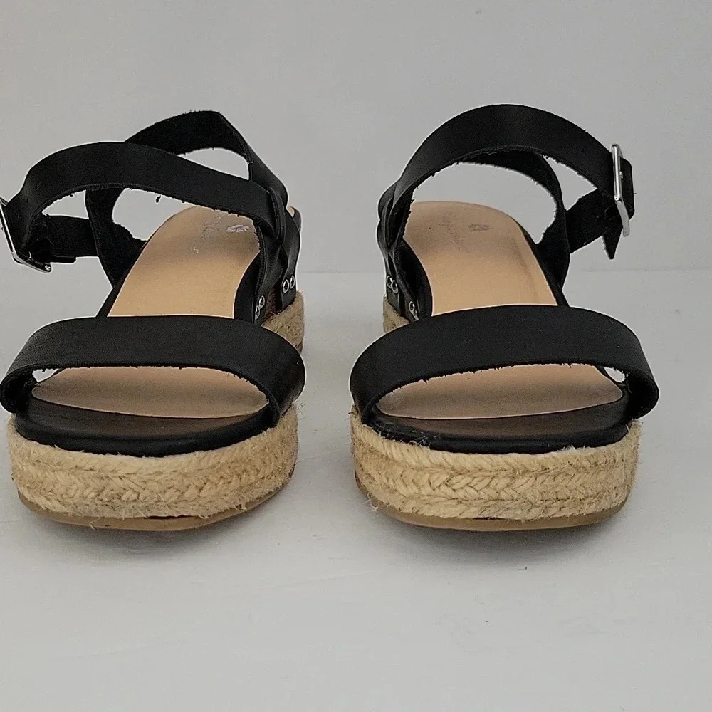 Tommy Bahama Jona Wedge Sandals Black Size 9 View 5